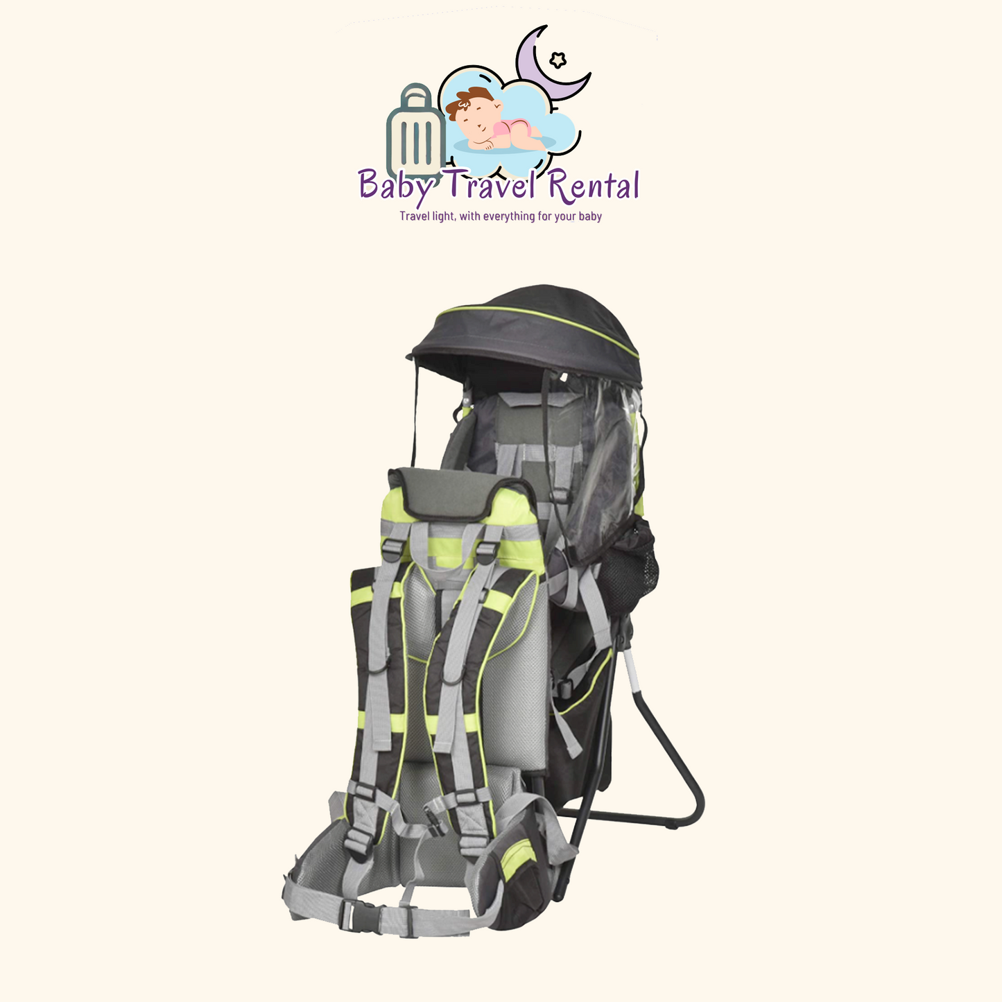 Mountain and Trekking Baby Carrier Backpack - Max 18Kg