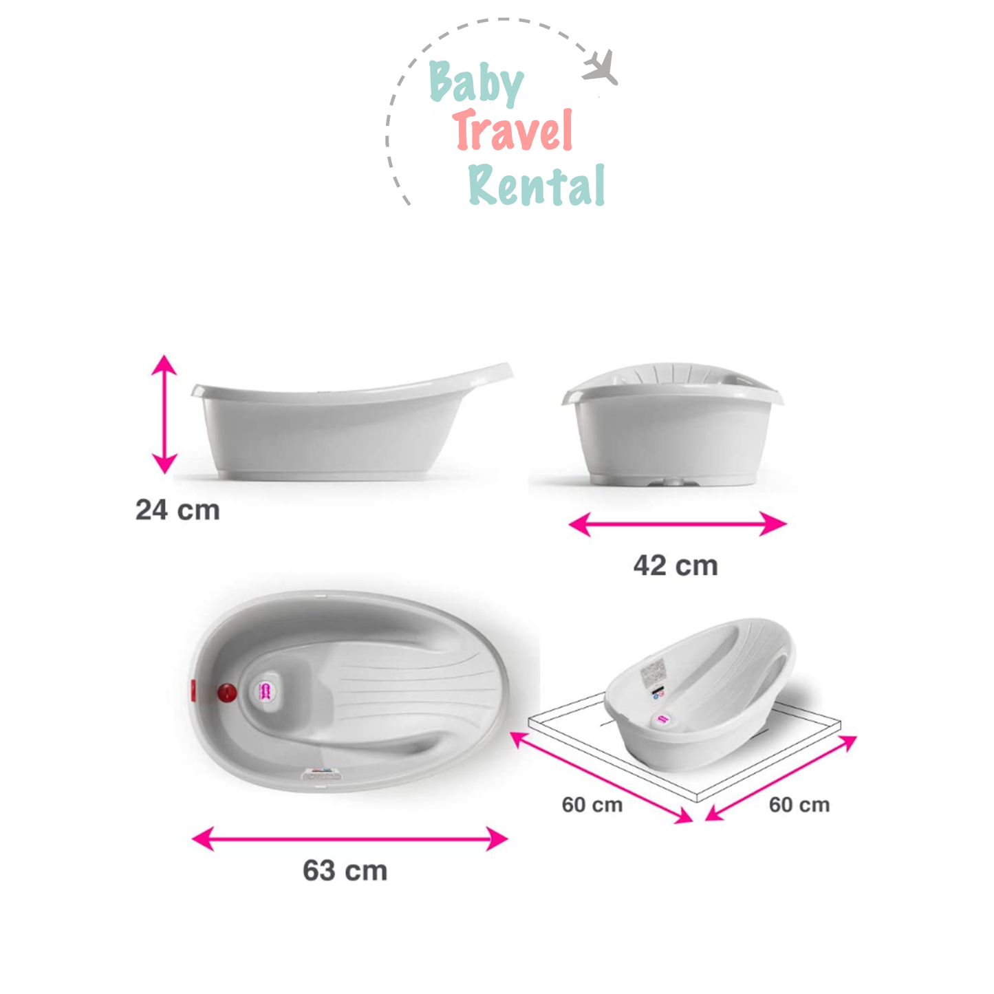 Alquiler una bañera onda bebe | Tenerife