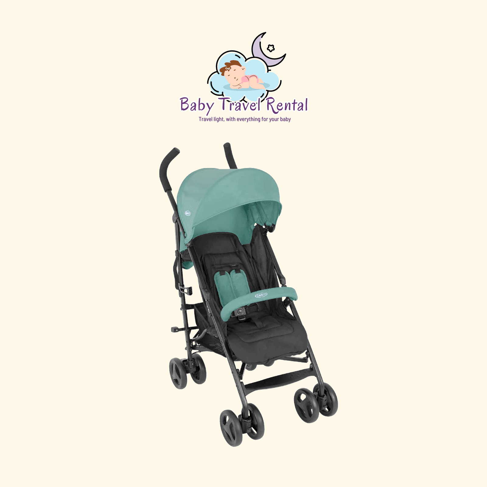 Alquiler silla de paseo básica reclinable 0-15 kg en Tenerife