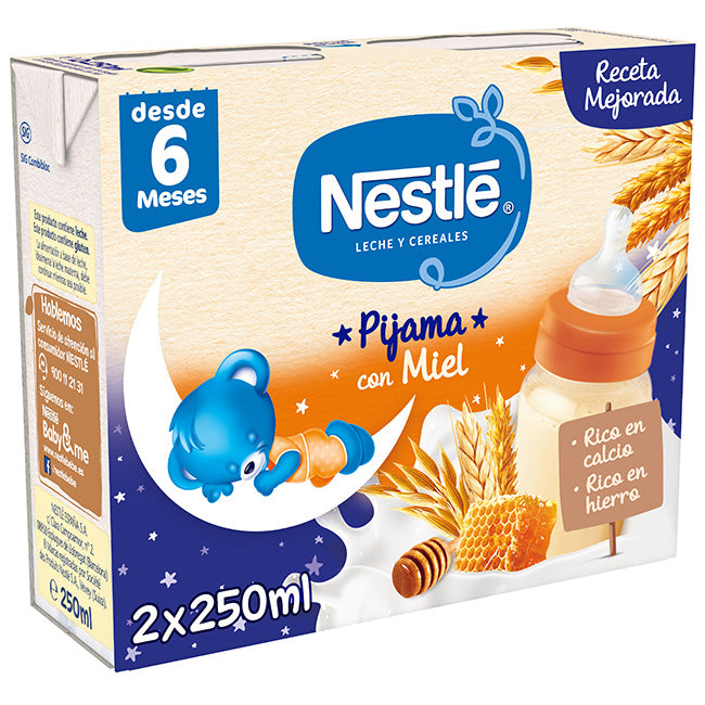 Nestlé papilla 8 cereales con miel 6m