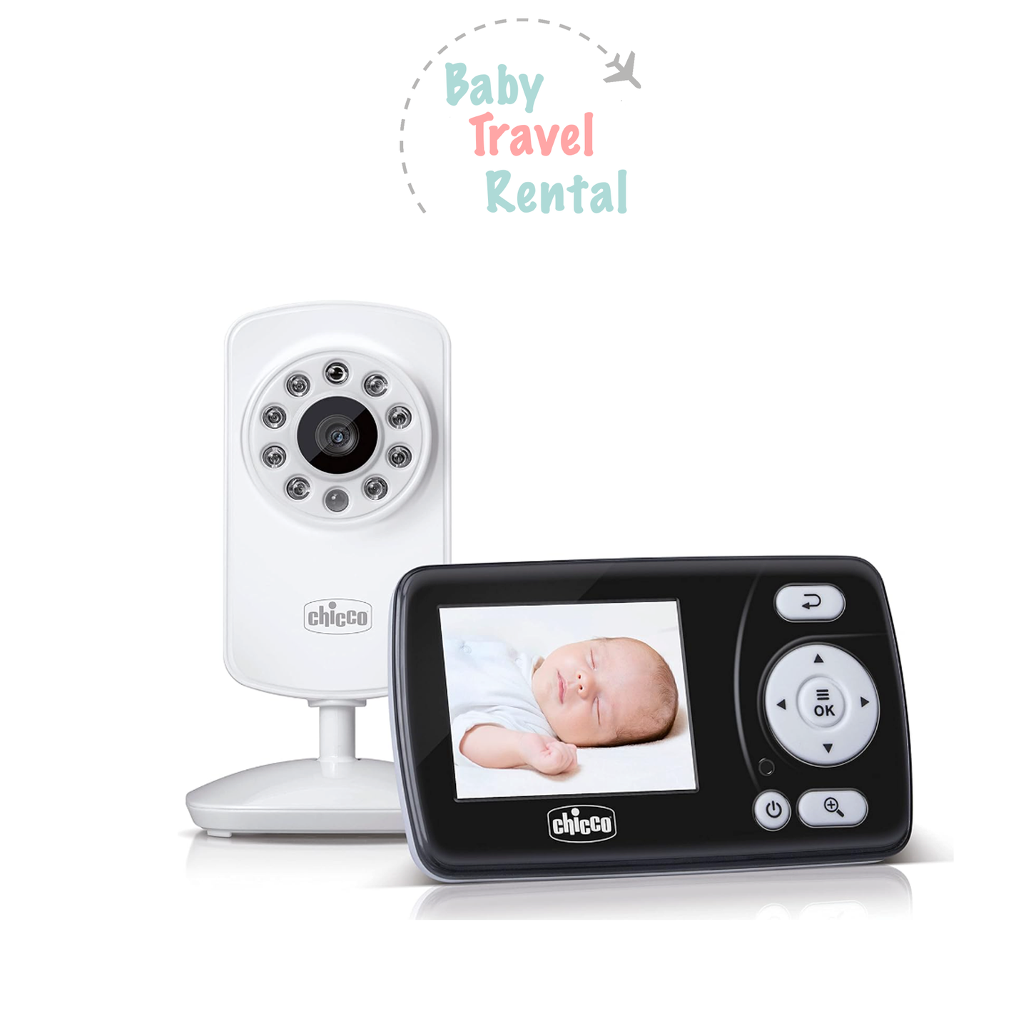 Noleggio baby monitor con telecamera