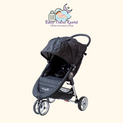 Alquiler cochecito Baby Jogger City Mini 3 ruedas 0-22 kg Tenerife