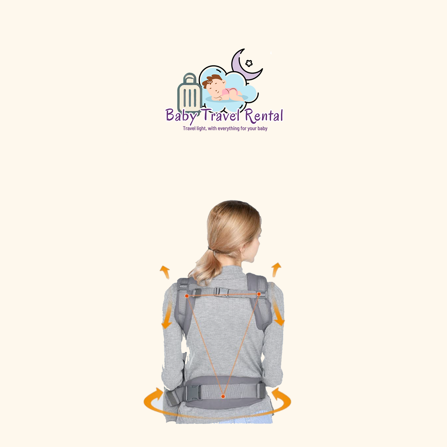 Rent a Newborn Baby Carrier <9kg