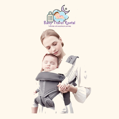 Alquiler portabebés ergonómico 0-9 kg en Tenerife