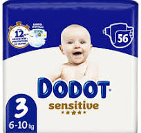 44 Windeln Dodot 2 A 5 Kg Größe 1 sensitiv