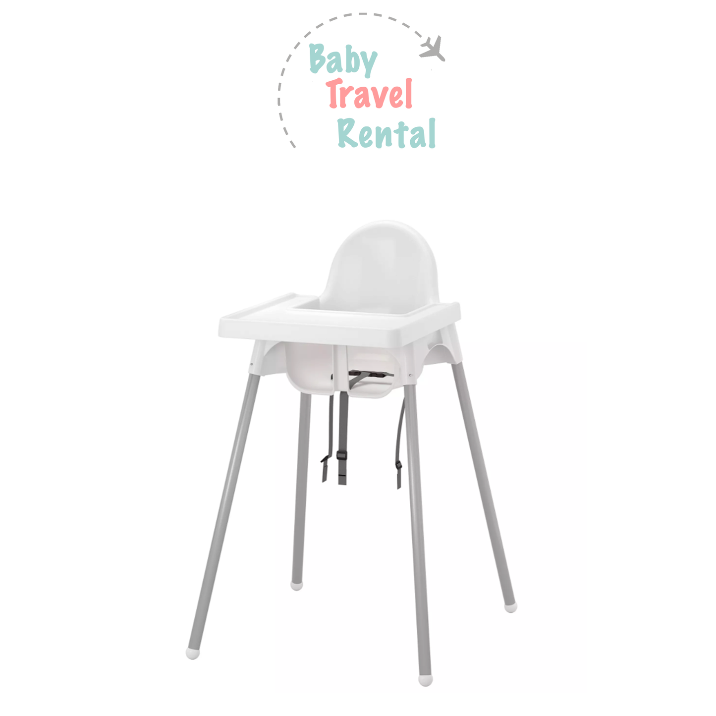 Rent highchair with tray